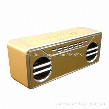 V4.0 Bluetooth Speaker, Made of Aluminum